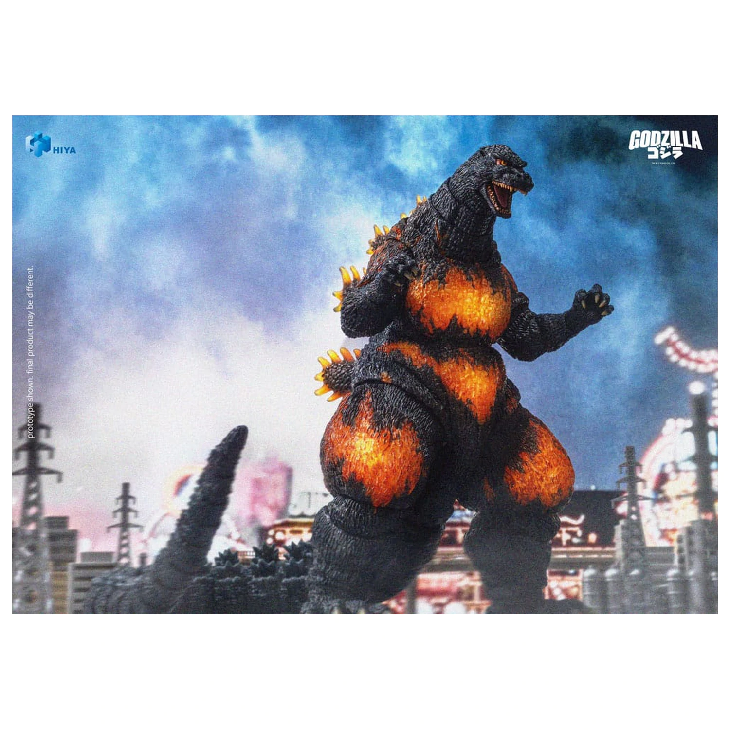 Godzilla vs. Destoroyah (1995) Izuzetna Osnovna Akcijska Figura Burning Godzilla 18 cm fotografija proizvoda