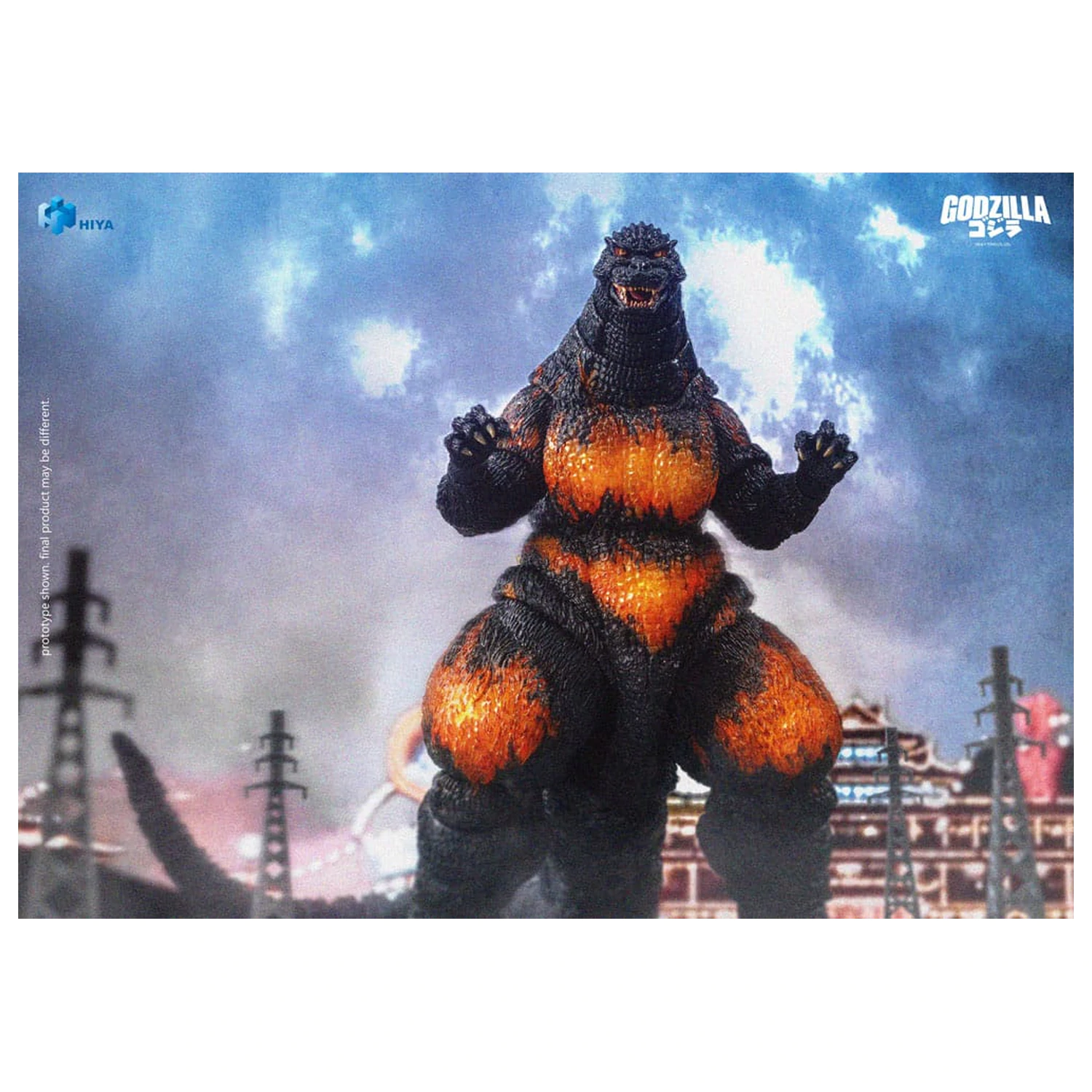 Godzilla vs. Destoroyah (1995) Izuzetna Osnovna Akcijska Figura Burning Godzilla 18 cm fotografija proizvoda