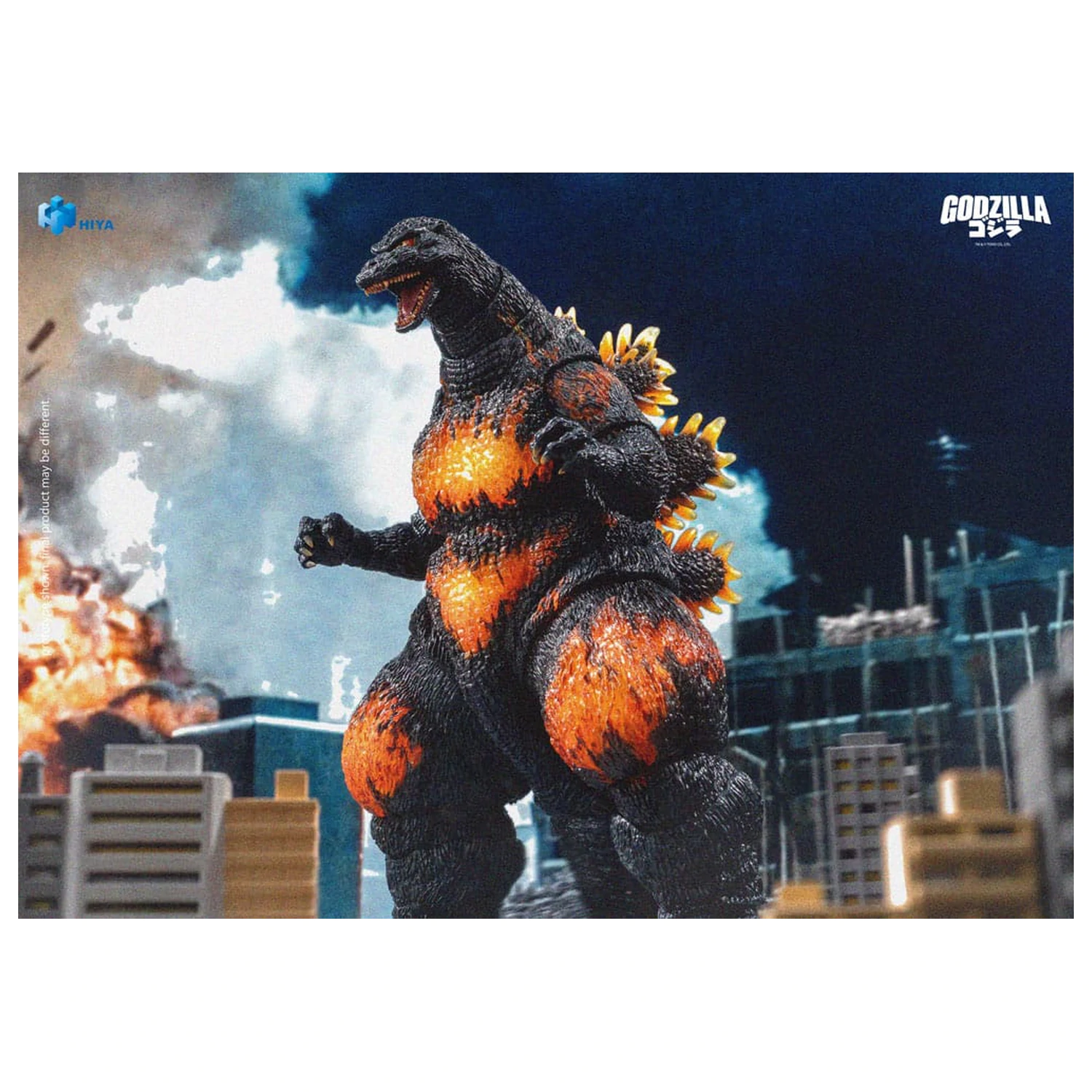 Godzilla vs. Destoroyah (1995) Izuzetna Osnovna Akcijska Figura Burning Godzilla 18 cm fotografija proizvoda