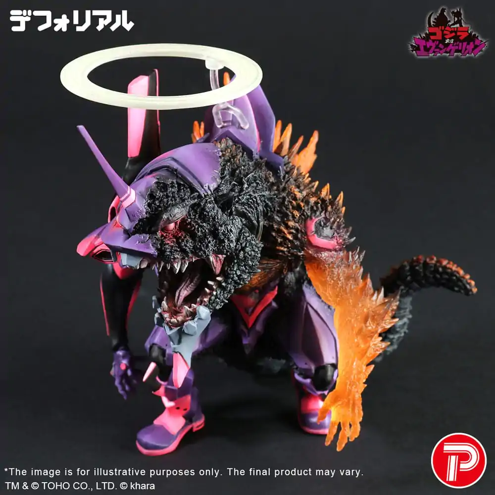 Godzilla vs. Evangelion Deforeal PVC Kipić Test Type-01 Burning "G" Awakening Form 19 cm fotografija proizvoda