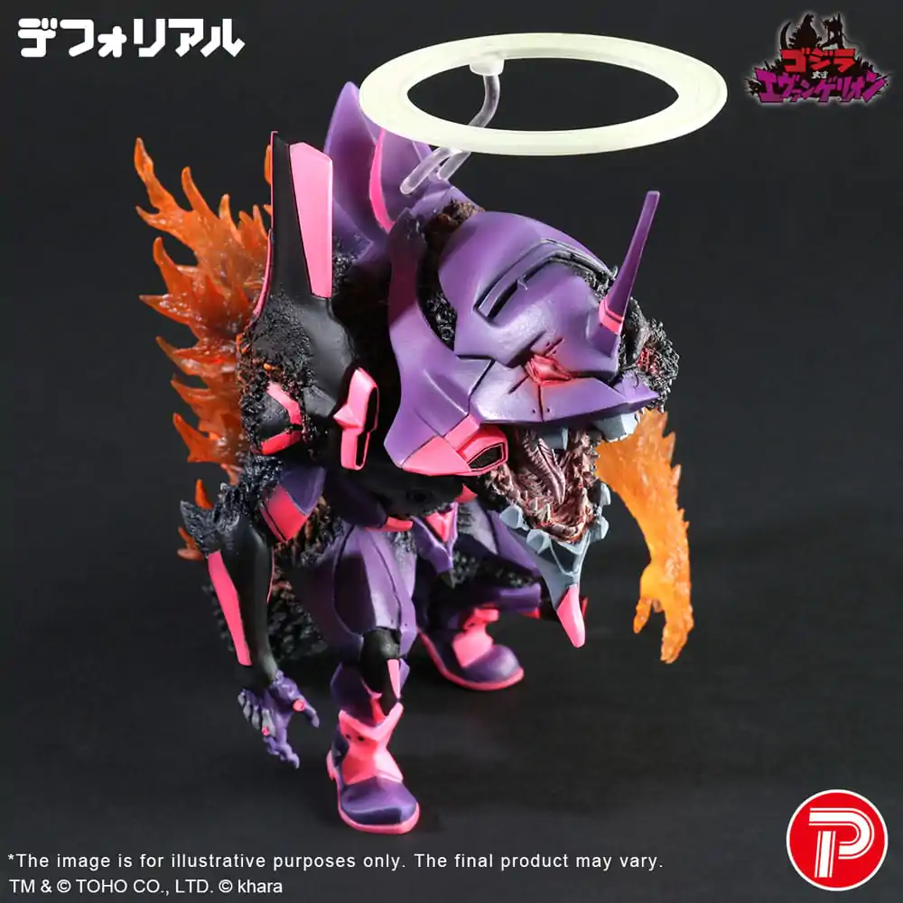 Godzilla vs. Evangelion Deforeal PVC Kipić Test Type-01 Burning "G" Awakening Form 19 cm fotografija proizvoda