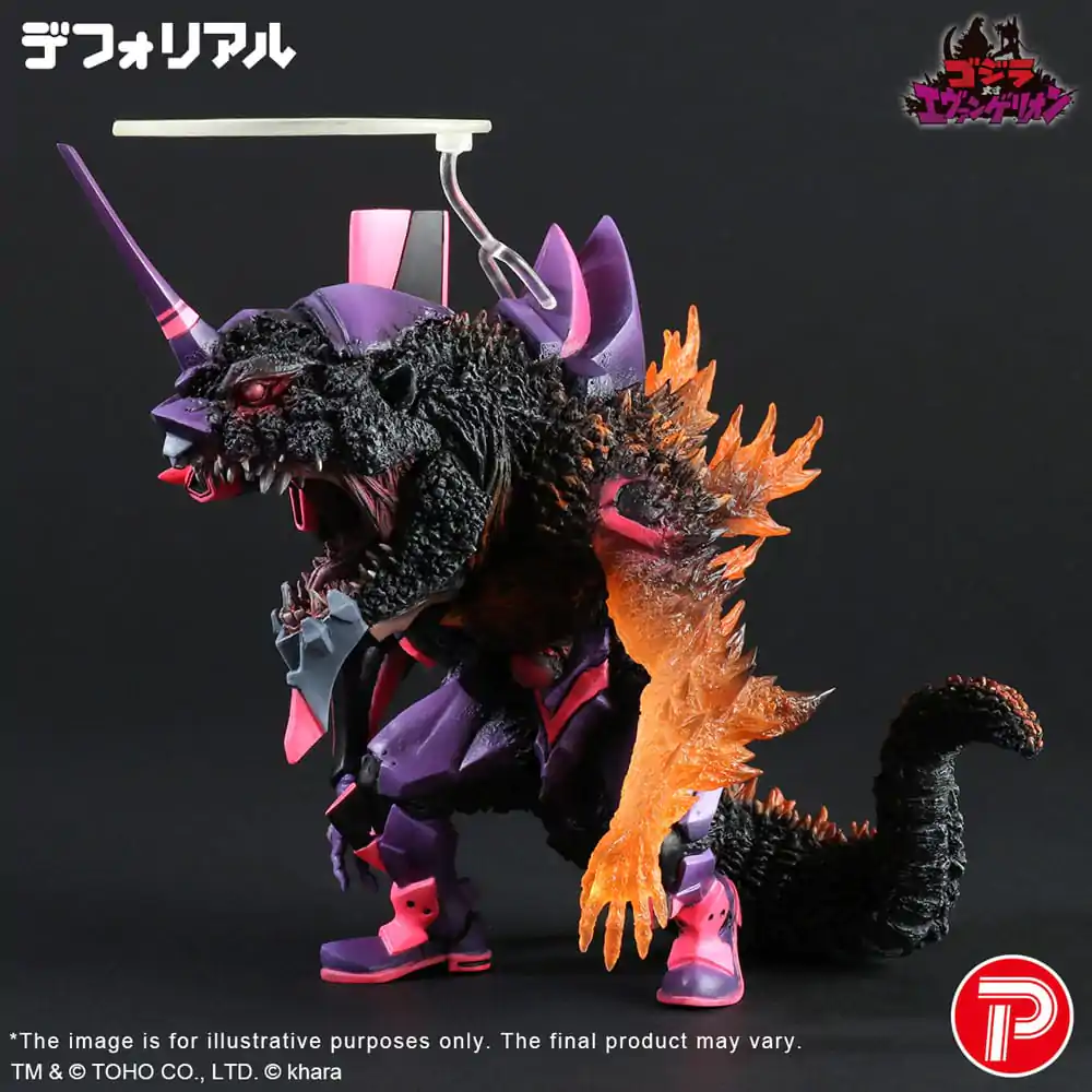Godzilla vs. Evangelion Deforeal PVC Kipić Test Type-01 Burning "G" Awakening Form 19 cm fotografija proizvoda