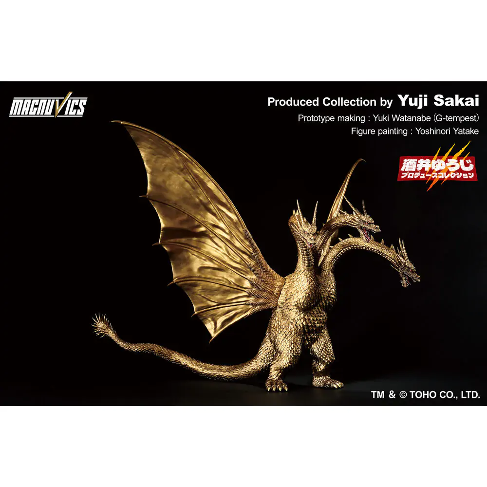 Godzilla VS King Ghidorah - Ghidorah 1991 Ichibansho figura 27 cm fotografija proizvoda