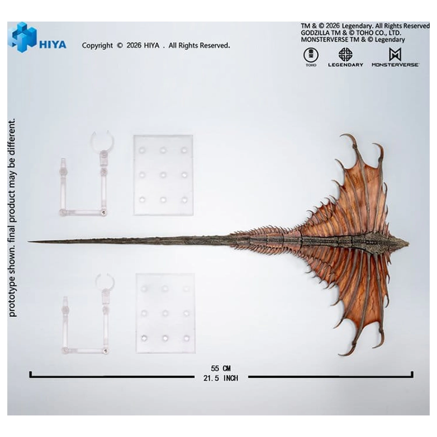Godzilla vs. Kong Exquisite Basic Series akcijska figura Warbat fotografija proizvoda