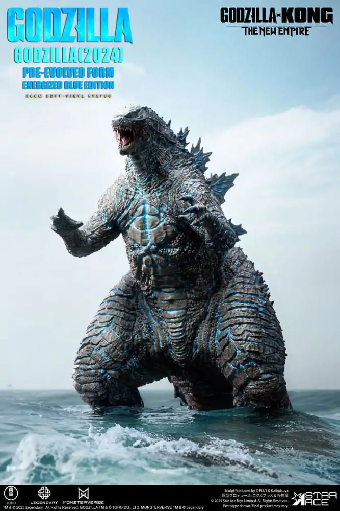 Godzilla vs. Kong: The New Empire Mekana Vinilna Statua Godzilla (2024) Evolved Blue Edition 28 cm fotografija proizvoda