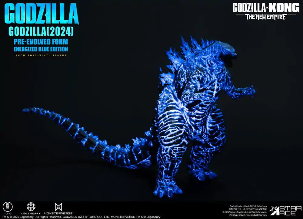 Godzilla vs. Kong: The New Empire Mekana Vinilna Statua Godzilla (2024) Evolved Blue Edition 28 cm fotografija proizvoda