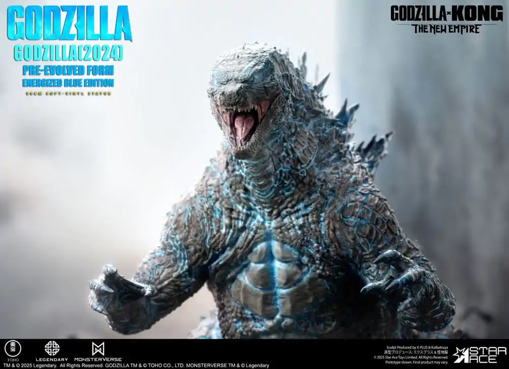 Godzilla vs. Kong: The New Empire Mekana Vinilna Statua Godzilla (2024) Evolved Blue Edition 28 cm fotografija proizvoda