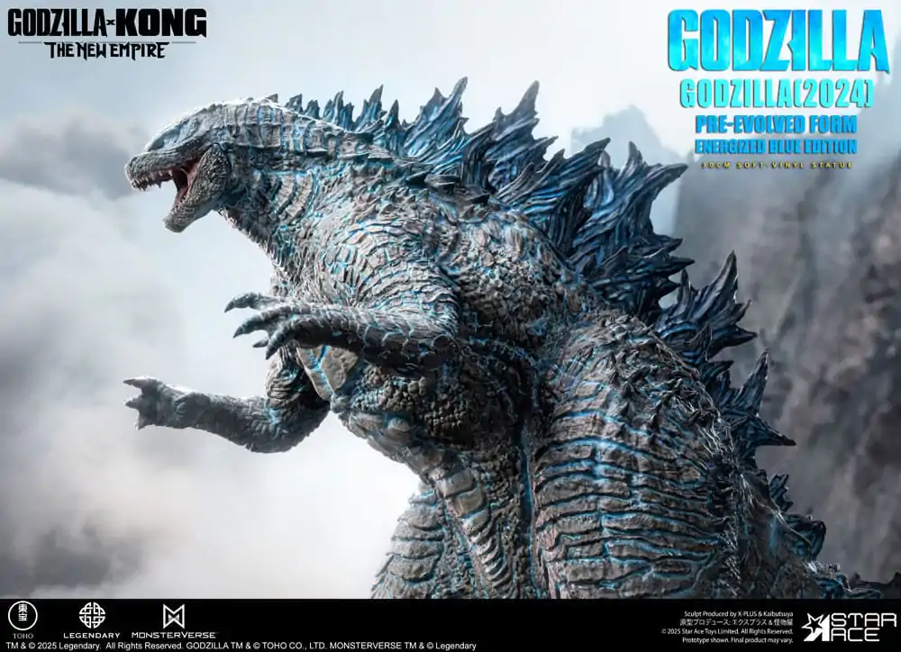Godzilla vs. Kong: The New Empire Mekana Vinilna Statua Godzilla (2024) Evolved Blue Edition 28 cm fotografija proizvoda