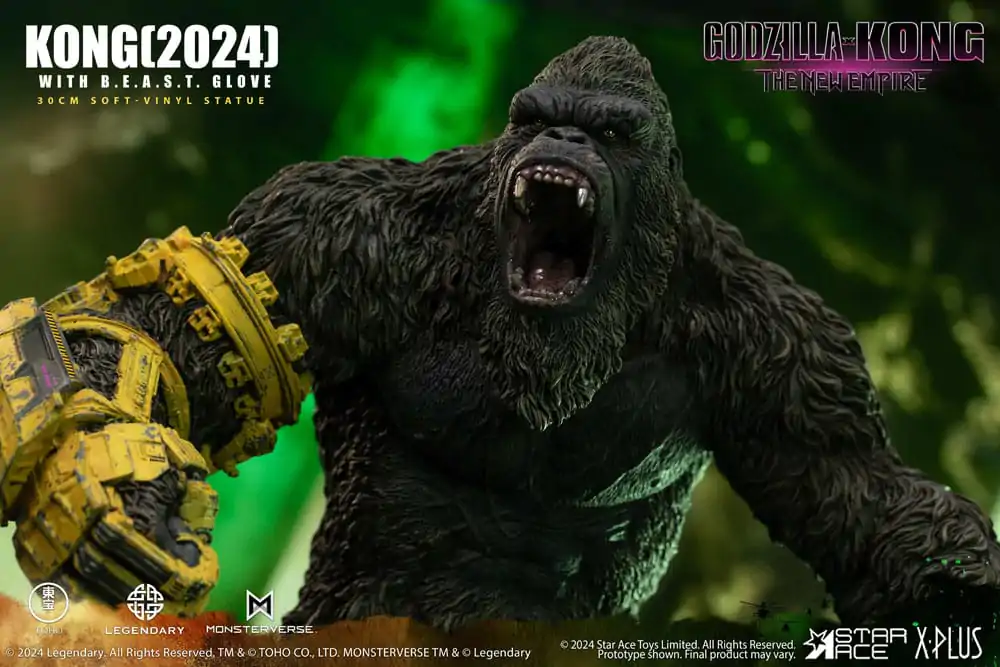 Godzilla vs. Kong: The New Empire Soft Vinyl Kip Kong s B.E.A.S.T. Rukavicom 30 cm fotografija proizvoda