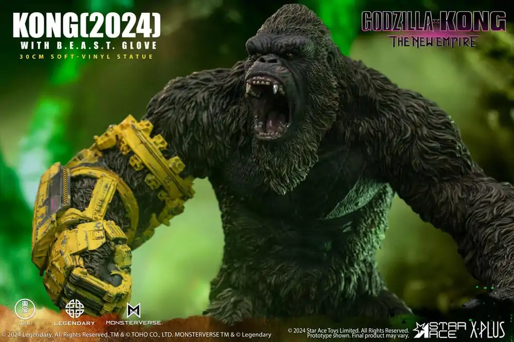 Godzilla vs. Kong: The New Empire Soft Vinyl Kip Kong s B.E.A.S.T. Rukavicom 30 cm fotografija proizvoda