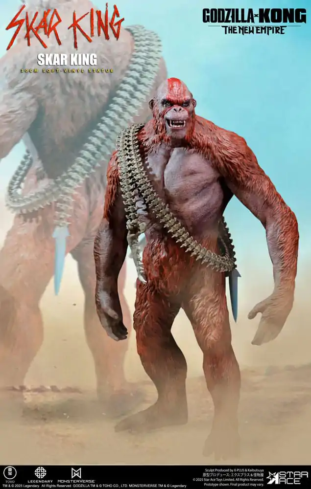 Godzilla vs. Kong: The New Empire Soft Vinyl Statua Skar King Unleash the Titan 30 cm fotografija proizvoda