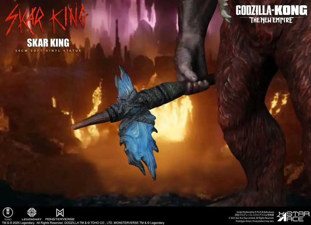 Godzilla vs. Kong: The New Empire Soft Vinyl Statua Skar King Unleash the Titan 30 cm fotografija proizvoda