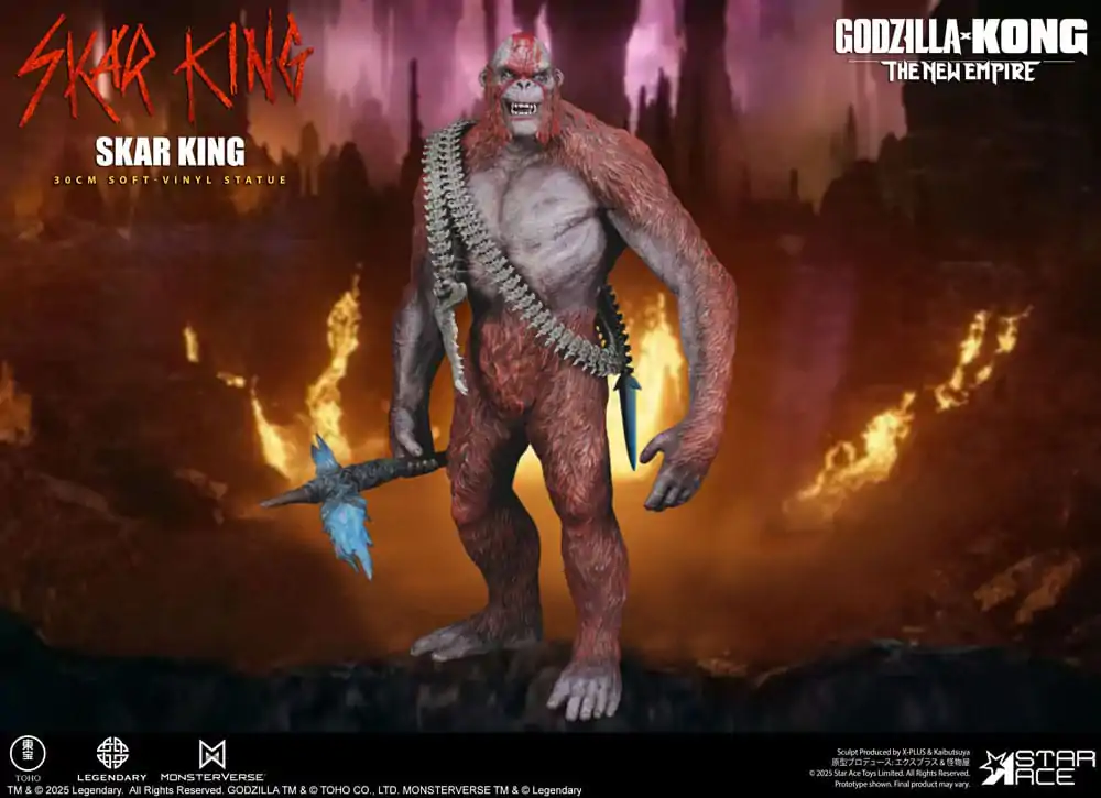 Godzilla vs. Kong: The New Empire Soft Vinyl Statua Skar King Unleash the Titan 30 cm fotografija proizvoda