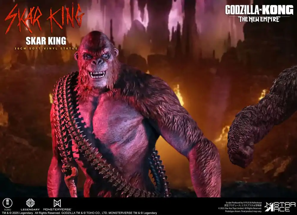 Godzilla vs. Kong: The New Empire Soft Vinyl Statua Skar King Unleash the Titan 30 cm fotografija proizvoda