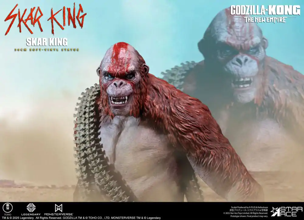 Godzilla vs. Kong: The New Empire Soft Vinyl Statua Skar King Unleash the Titan 30 cm fotografija proizvoda