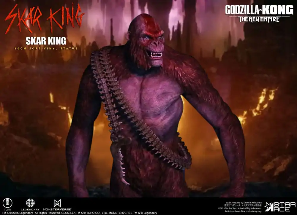 Godzilla vs. Kong: The New Empire Soft Vinyl Statua Skar King Unleash the Titan 30 cm fotografija proizvoda