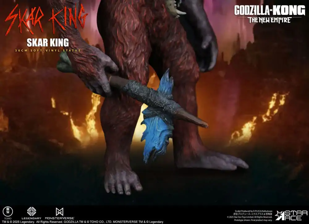 Godzilla vs. Kong: The New Empire Soft Vinyl Statua Skar King Unleash the Titan 30 cm fotografija proizvoda