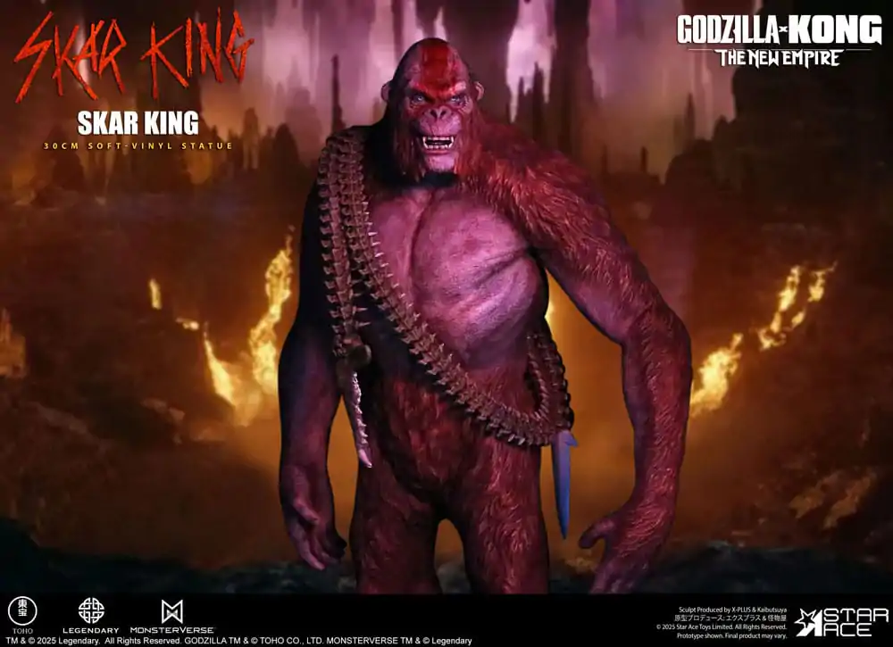 Godzilla vs. Kong: The New Empire Soft Vinyl Statua Skar King Unleash the Titan 30 cm fotografija proizvoda