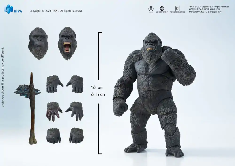 Godzilla x Kong: The New Empire Exquisite Basic akcijska figura Kong 16 cm fotografija proizvoda