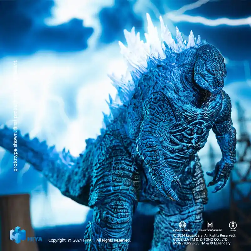 Godzilla x Kong: The New Empire Exquisite Basic akcijska figura Energized Godzilla 18 cm fotografija proizvoda
