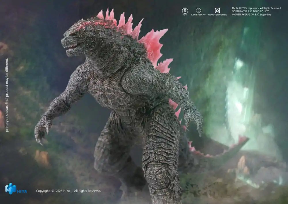 Godzilla x Kong The New Empire Vrhunska osnovna akcijska figura Heat Ray Godzilla Evolved Ver. 18 cm fotografija proizvoda