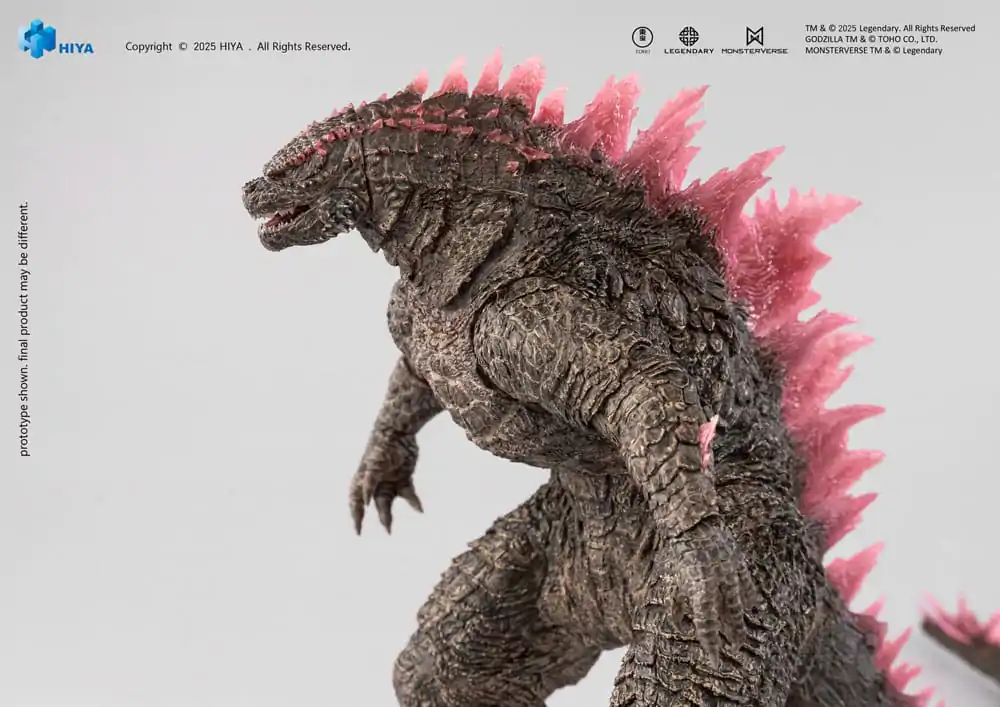 Godzilla x Kong The New Empire Vrhunska osnovna akcijska figura Heat Ray Godzilla Evolved Ver. 18 cm fotografija proizvoda