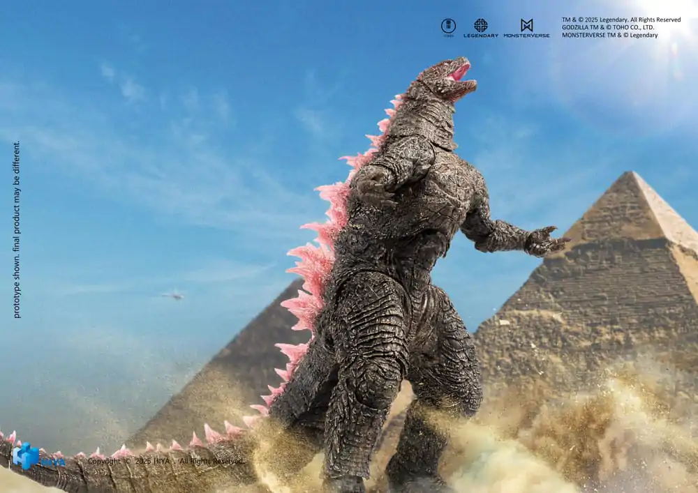 Godzilla x Kong The New Empire Vrhunska osnovna akcijska figura Heat Ray Godzilla Evolved Ver. 18 cm fotografija proizvoda