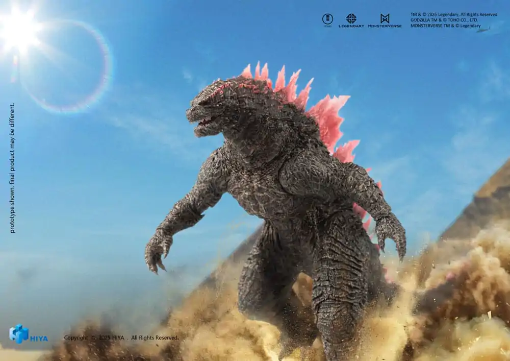 Godzilla x Kong The New Empire Vrhunska osnovna akcijska figura Heat Ray Godzilla Evolved Ver. 18 cm fotografija proizvoda