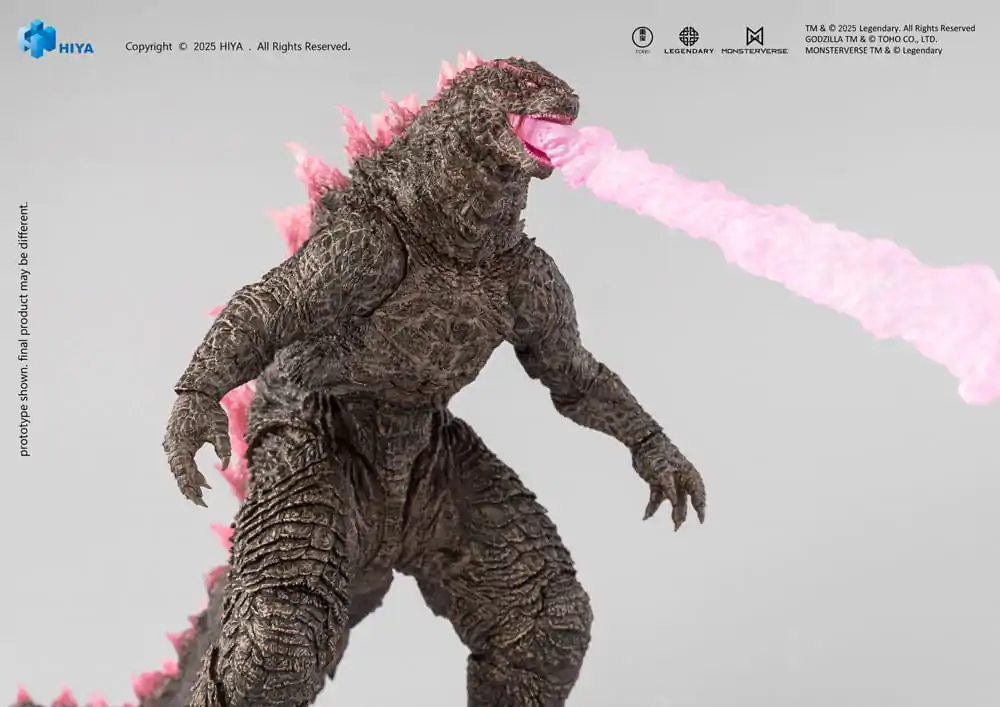 Godzilla x Kong The New Empire Vrhunska osnovna akcijska figura Heat Ray Godzilla Evolved Ver. 18 cm fotografija proizvoda