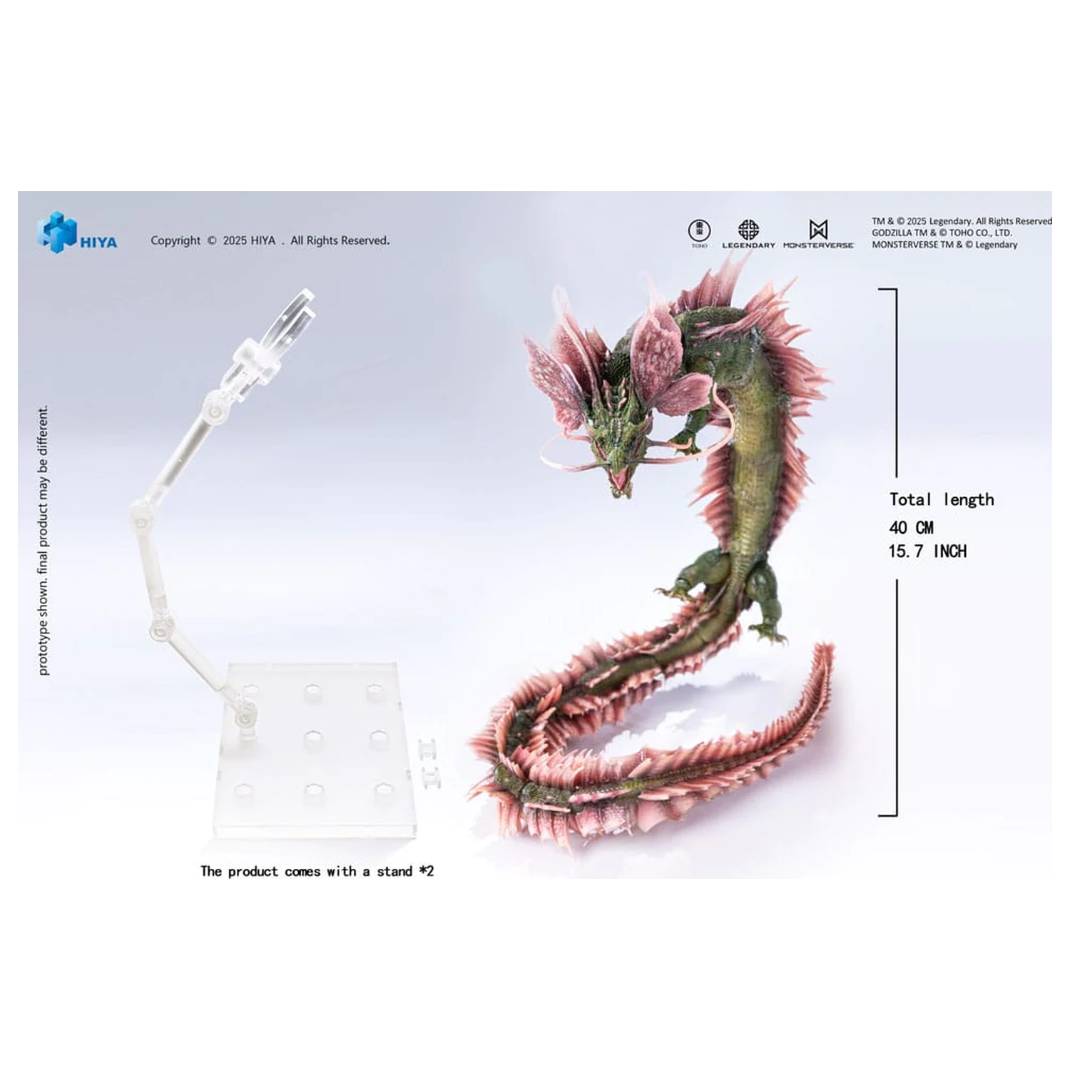 Godzilla x Kong The New Empire Exquisite Basic akcijska figura Tiamat 40 cm fotografija proizvoda