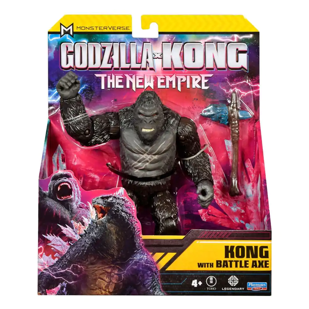 Godzilla x Kong: The New Empire akcijska figura Kong sa sjekirom za borbu 15 cm fotografija proizvoda