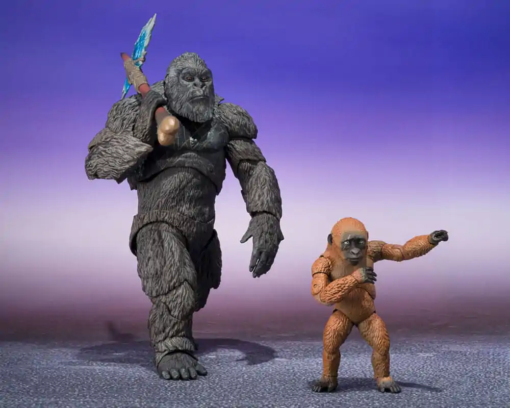 Godzilla x Kong: The New Empire S.H. Monster Arts akcijske figure, 2 komada, Suko & Mothra fotografija proizvoda