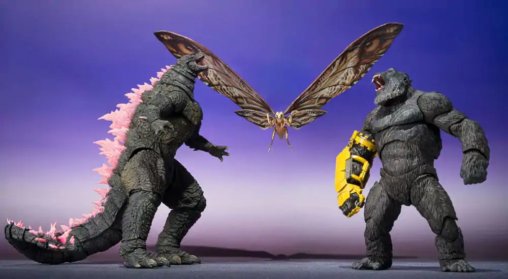 Godzilla x Kong: The New Empire S.H. Monster Arts akcijske figure, 2 komada, Suko & Mothra fotografija proizvoda