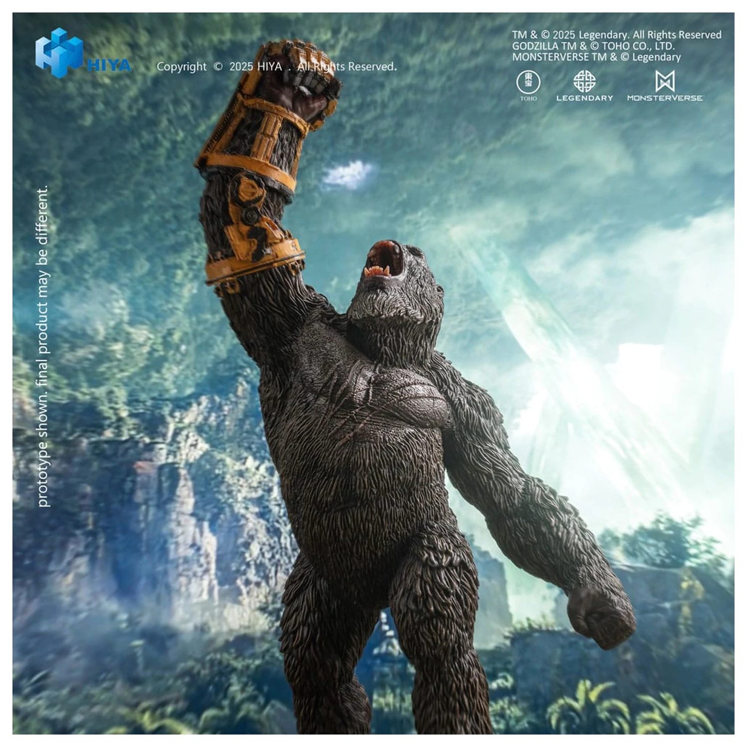 Godzilla x Kong The New Empire Stylist Series PVC Kip Kong B.E.A.S.T. Glove Version 22 cm fotografija proizvoda