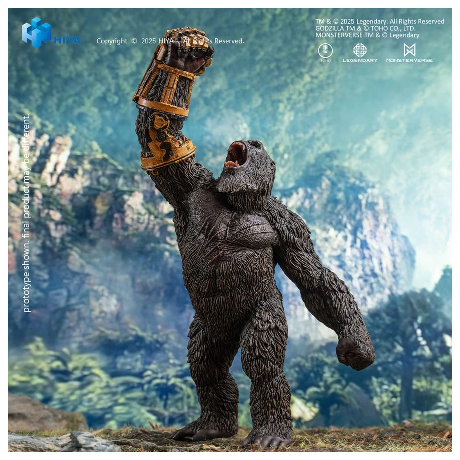 Godzilla x Kong The New Empire Stylist Series PVC Kip Kong B.E.A.S.T. Glove Version 22 cm fotografija proizvoda