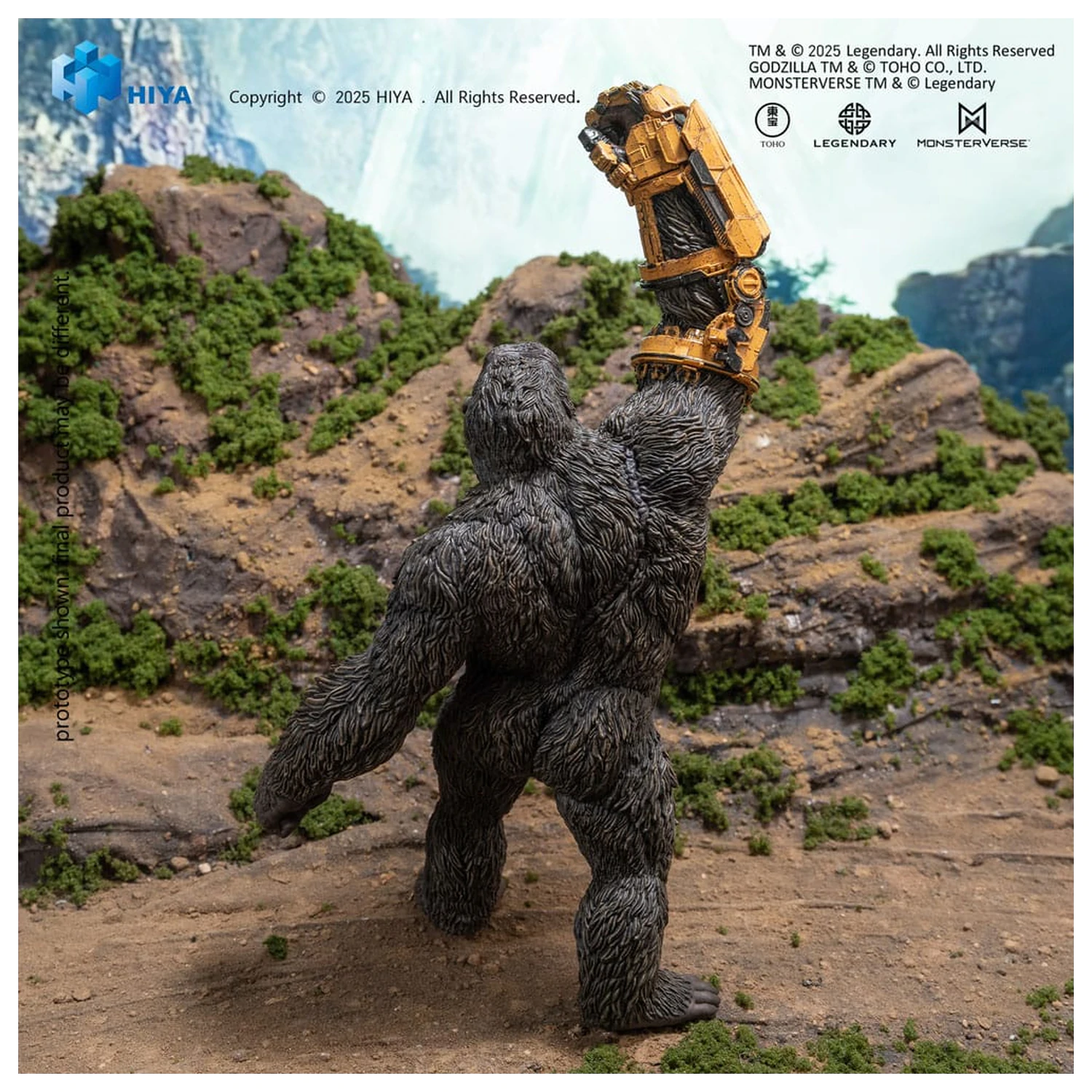 Godzilla x Kong The New Empire Stylist Series PVC Kip Kong B.E.A.S.T. Glove Version 22 cm fotografija proizvoda