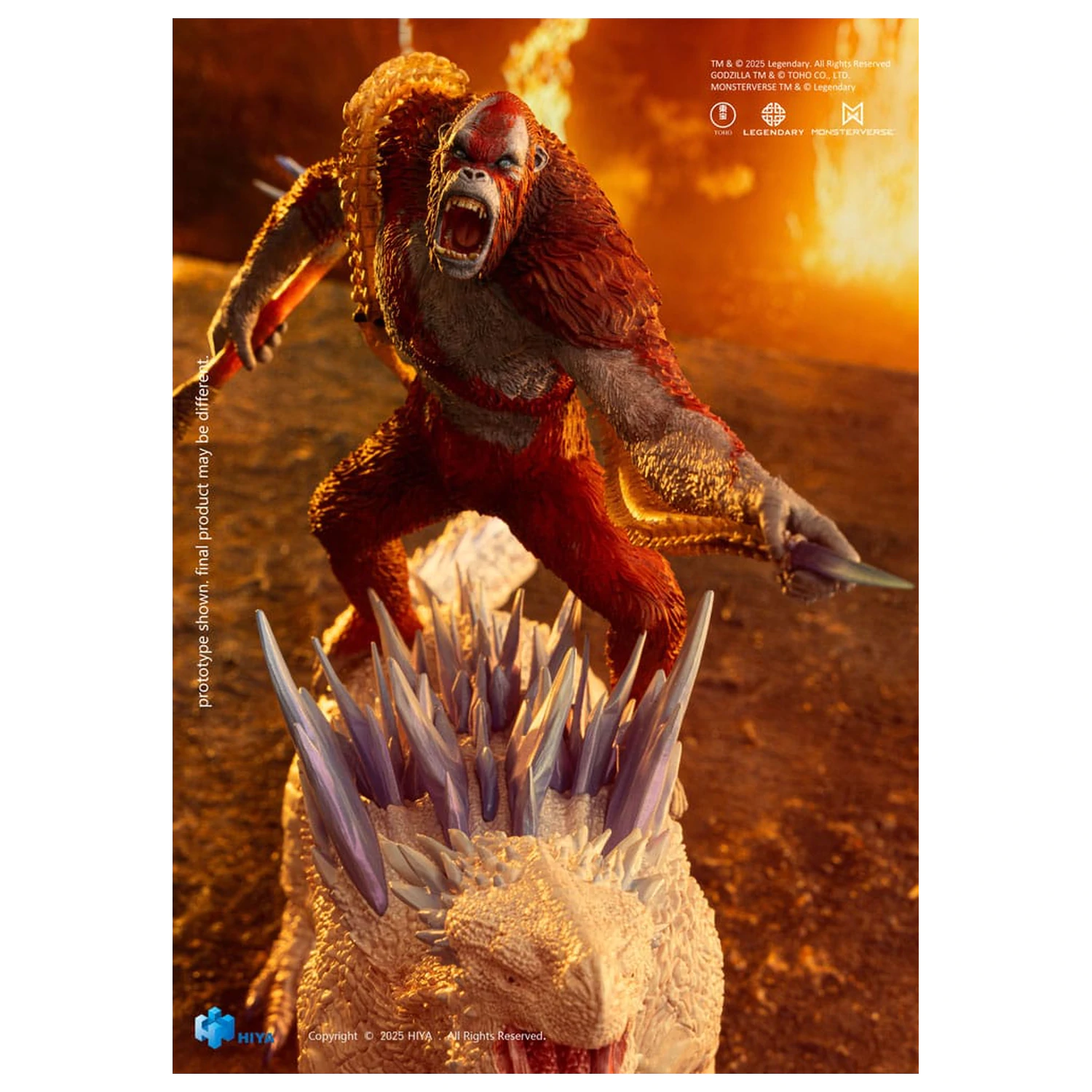 Godzilla x Kong The New Empire Stylist Series PVC Kip Skar King 15 cm fotografija proizvoda