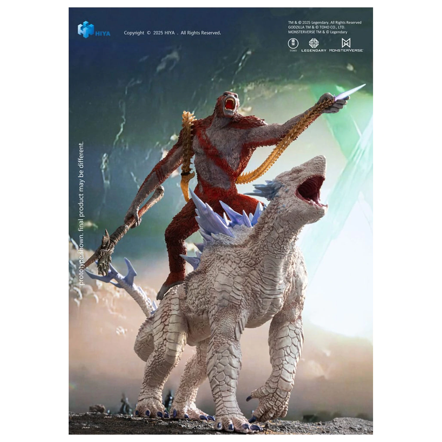 Godzilla x Kong The New Empire Stylist Series PVC Kip Skar King 15 cm fotografija proizvoda