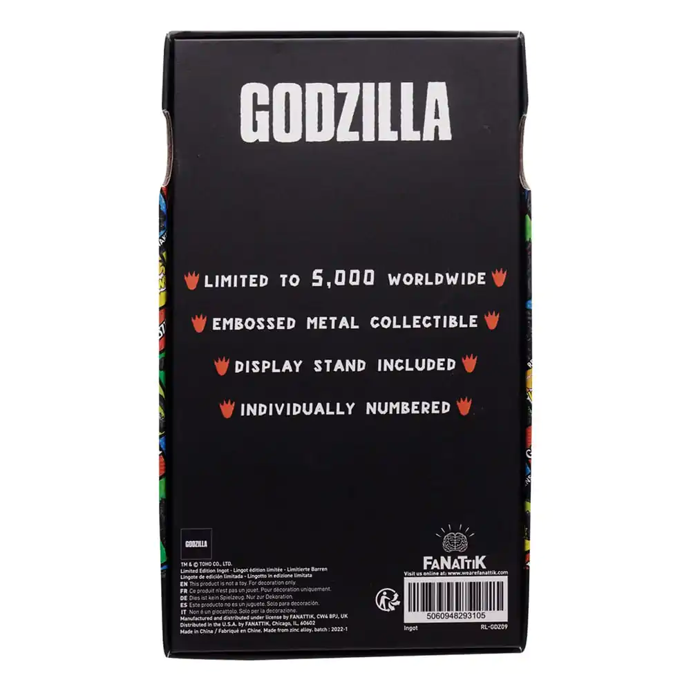 Godzilla XL ingot, limitirana edicija fotografija proizvoda