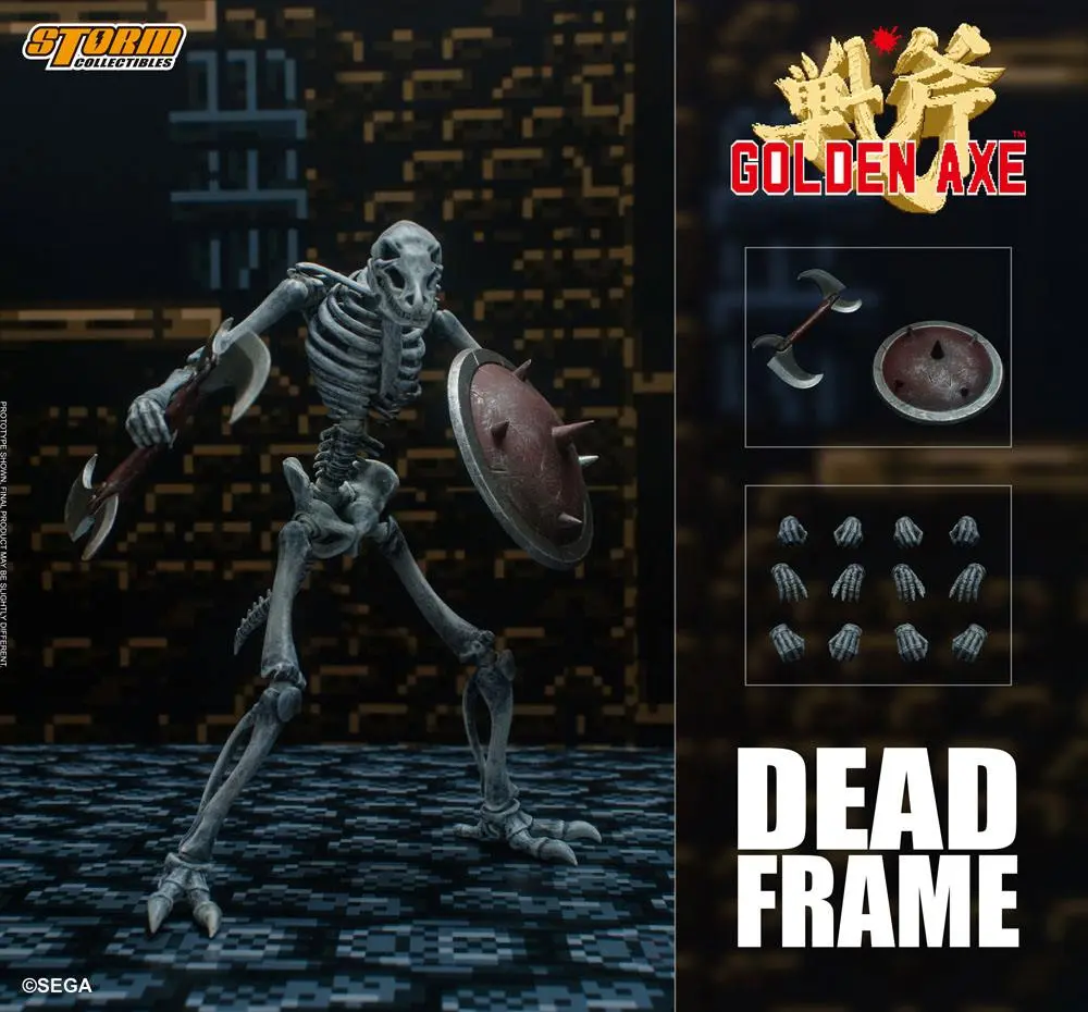 Golden Axe akcijska figura 2-Pack 1/12 Dead Frame 18 cm fotografija proizvoda