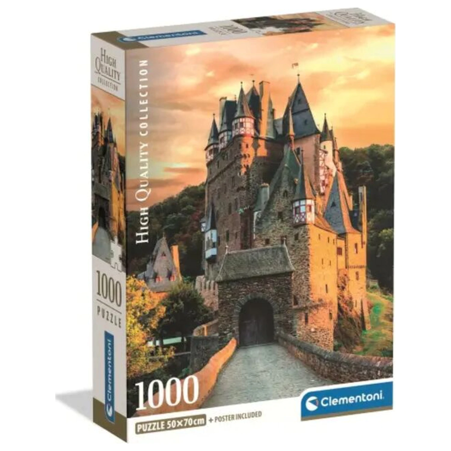Golden Hour At Eltz Castle puzzle od 1000 komada fotografija proizvoda