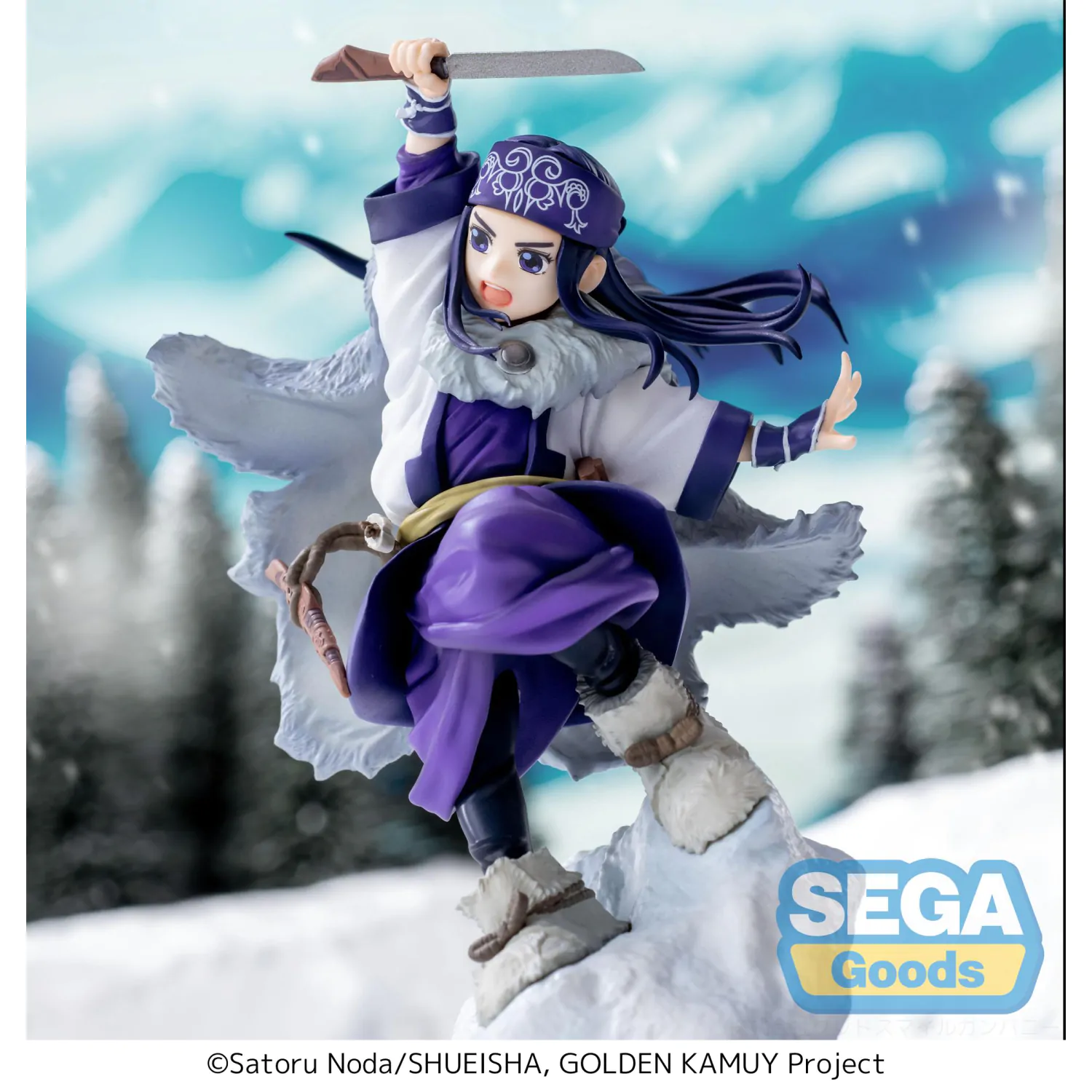 Golden Kamuy Xross Link Anime PVC Statua Asirpa 11 cm fotografija proizvoda