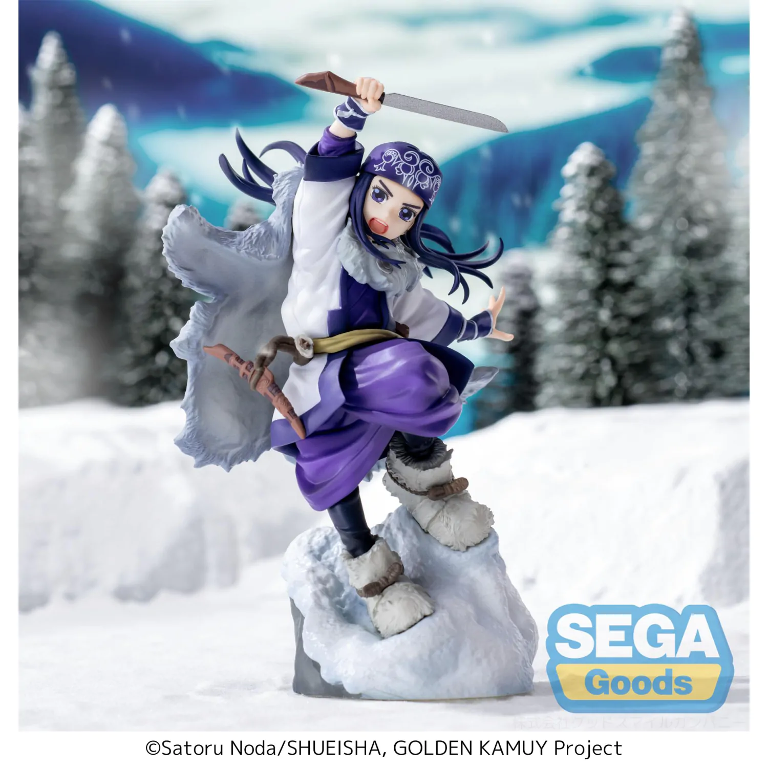 Golden Kamuy Xross Link Anime PVC Statua Asirpa 11 cm fotografija proizvoda