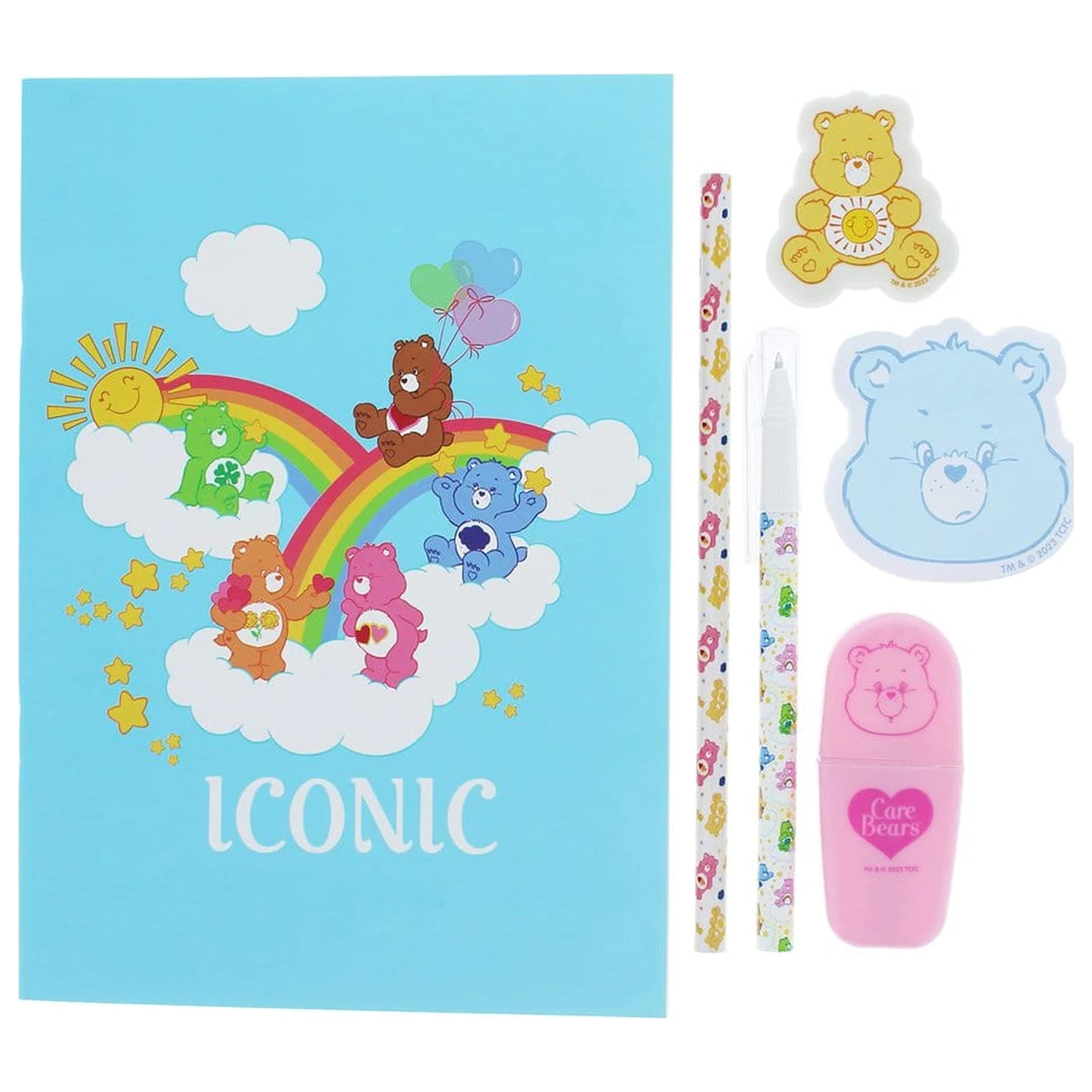 Care Bears Set pribora za pisanje od 7 dijelova fotografija proizvoda