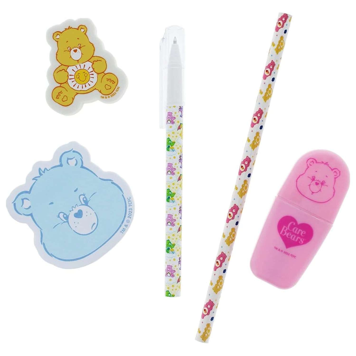 Care Bears Set pribora za pisanje od 7 dijelova fotografija proizvoda