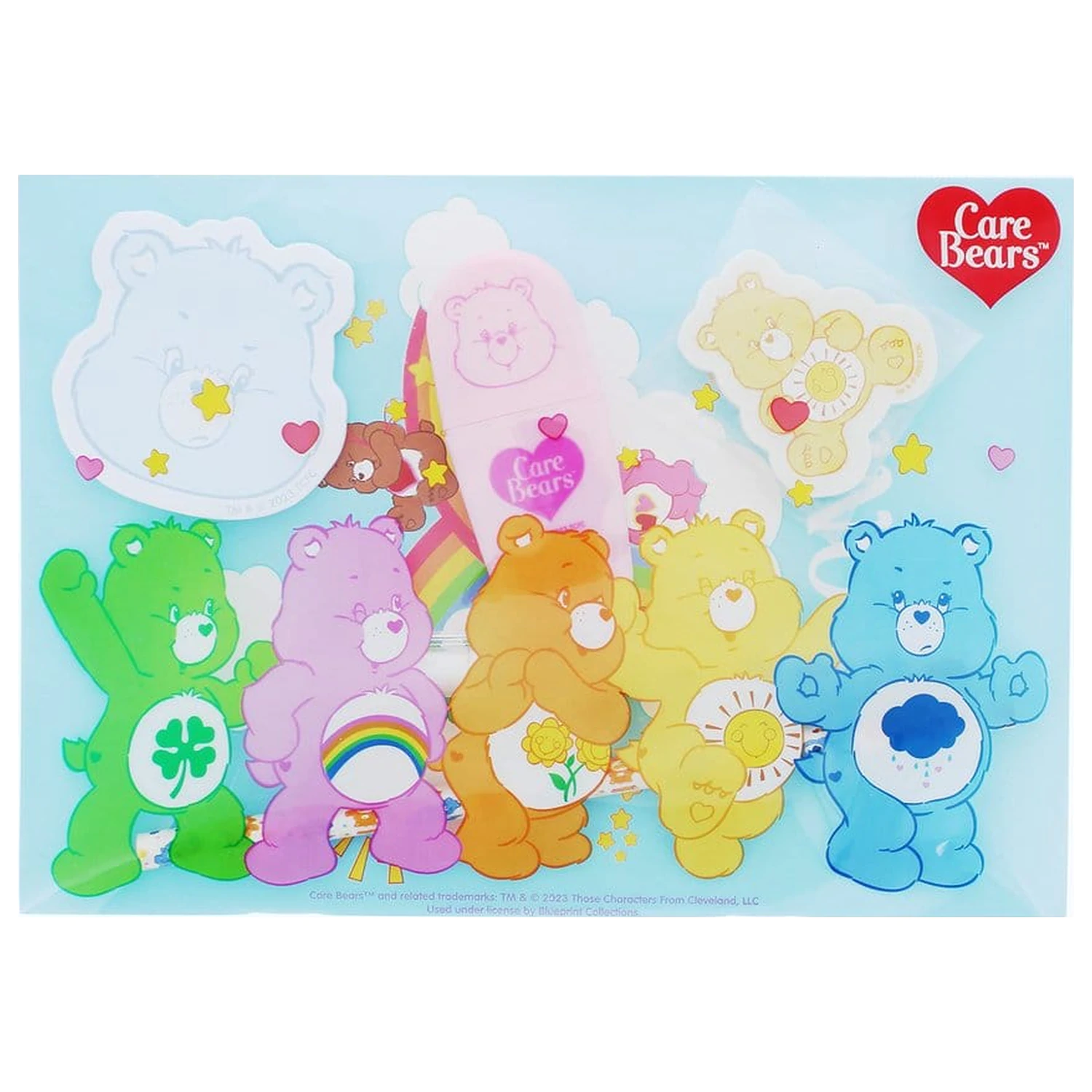 Care Bears Set pribora za pisanje od 7 dijelova fotografija proizvoda