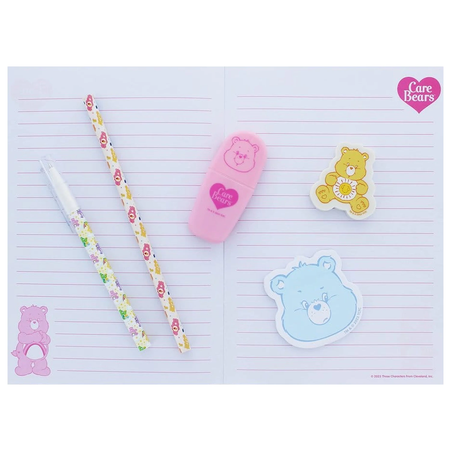 Care Bears Set pribora za pisanje od 7 dijelova fotografija proizvoda
