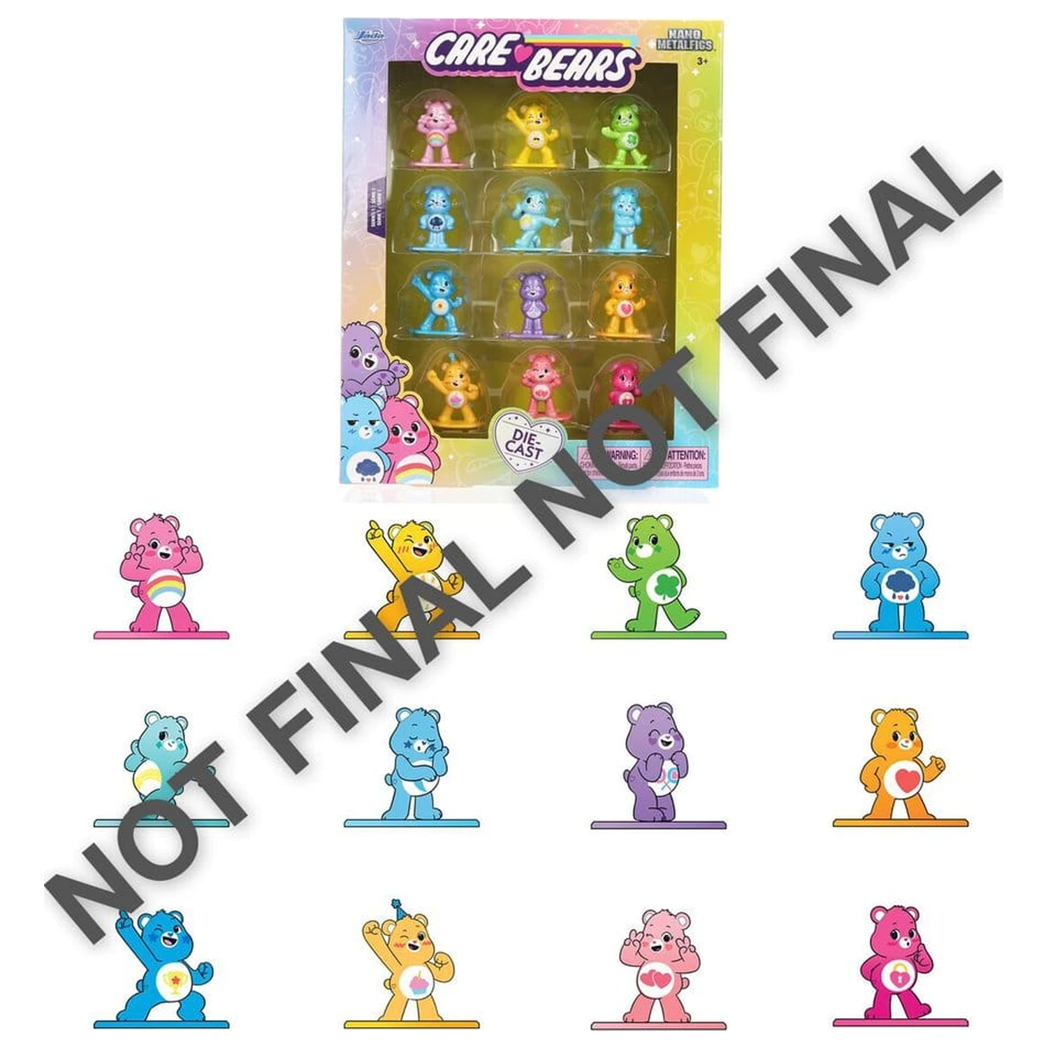 Care Bears Nanofigs set od 12 komada fotografija proizvoda