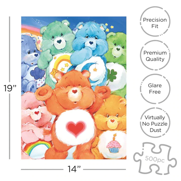 THE CARE BEARS Puzzle (500 komada) fotografija proizvoda