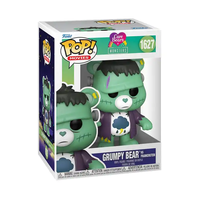 Care Bears x Universal Monsters Funko POP! Vinilna Figura Grumpy Bear Frankenstein 9 cm fotografija proizvoda